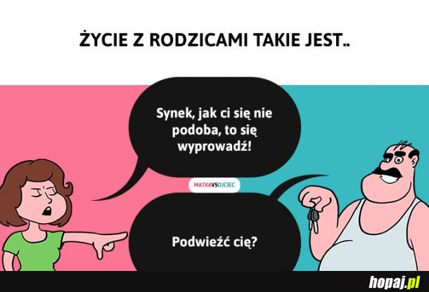 Życie bywa trudne 