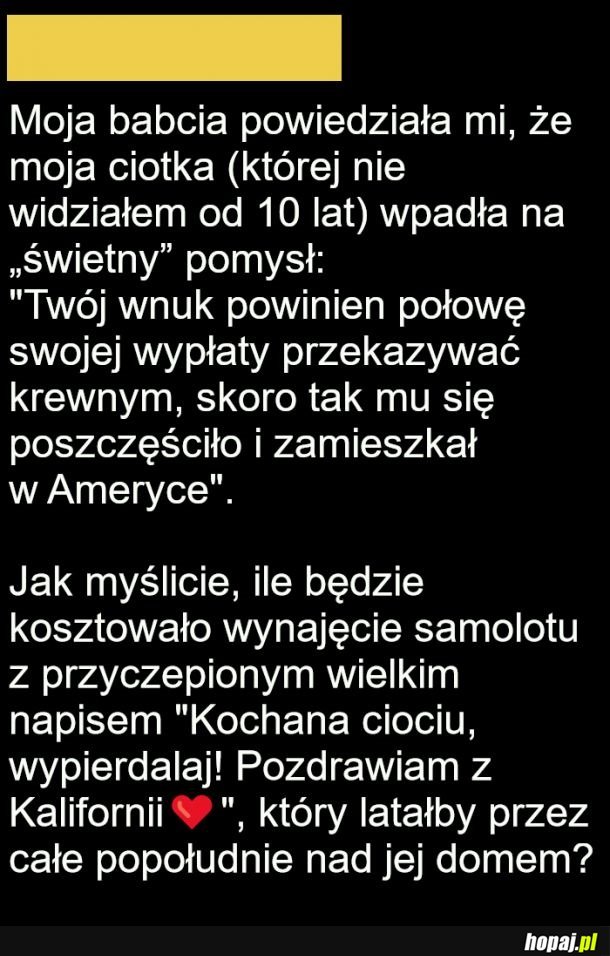 Pozdrowionka z Kalifornii