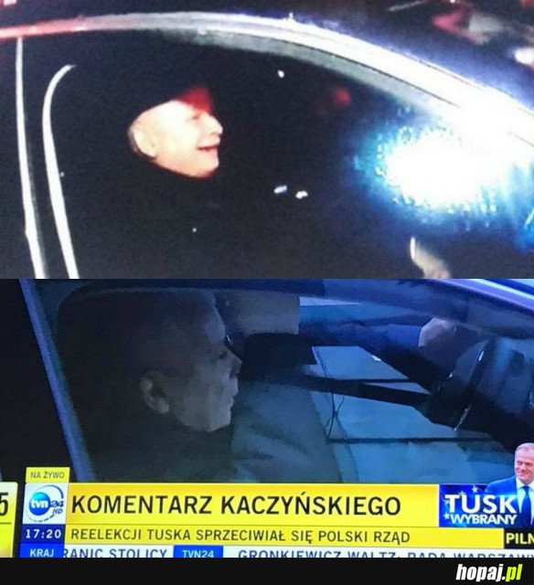 KOMANTARZ KACZYŃSKIEGO NA WYGRANĄ TUSKA