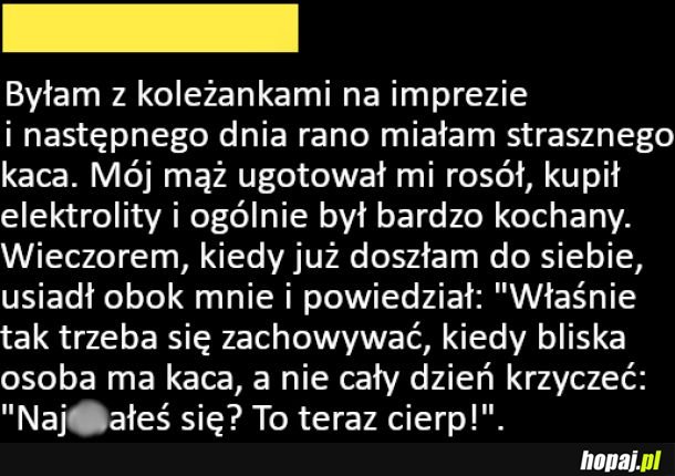 Tak powinna wyglądać troska