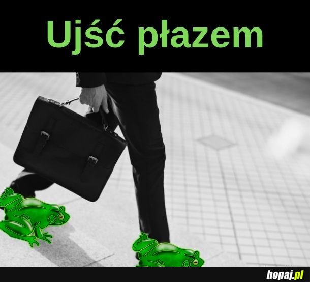 Biedne płazy :(