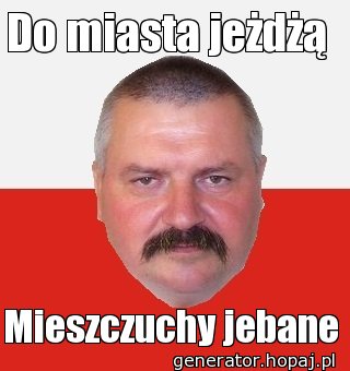 Do miasta jeżdżą 