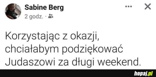 Poniekąd...