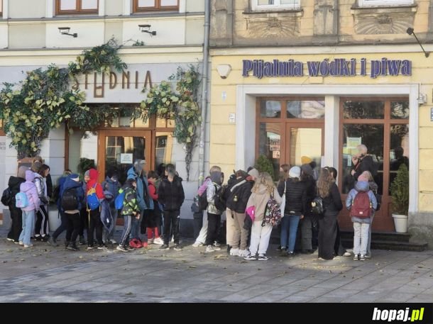 Ja nie miałem takich fajnych wycieczek