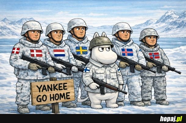 Muminki się cieszą