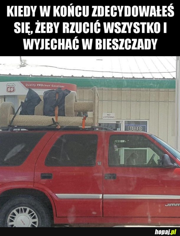 A MOŻE RZUCIĆ TO WSZYSTKO...