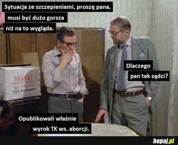 Oby tylko o szczepienia chodziło..