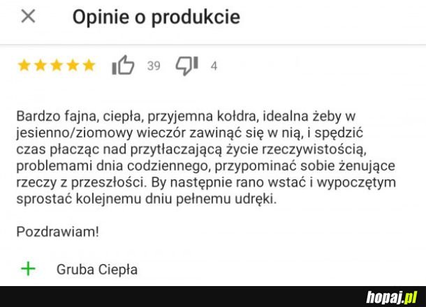 Dobra kołderka