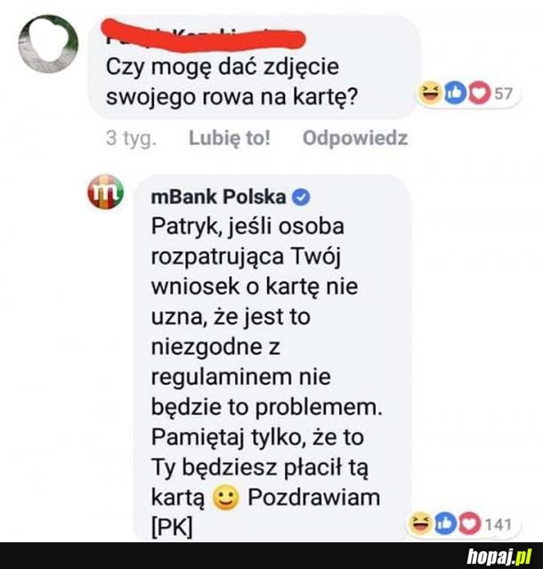 Zdjęcie na karcie