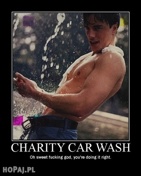 Charity car wash