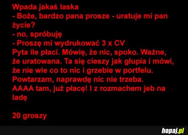 Bóg ratuje laskę