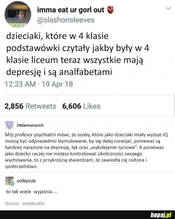 To wiele wyjaśnia