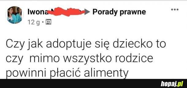 Adoptowane dziecko