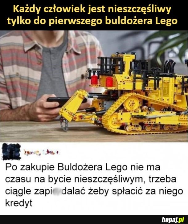 Buldożer Lego