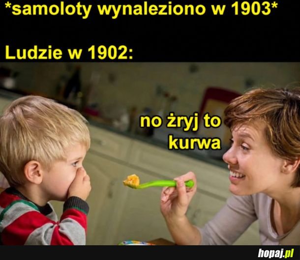 Jeszcze nie leci samolocik