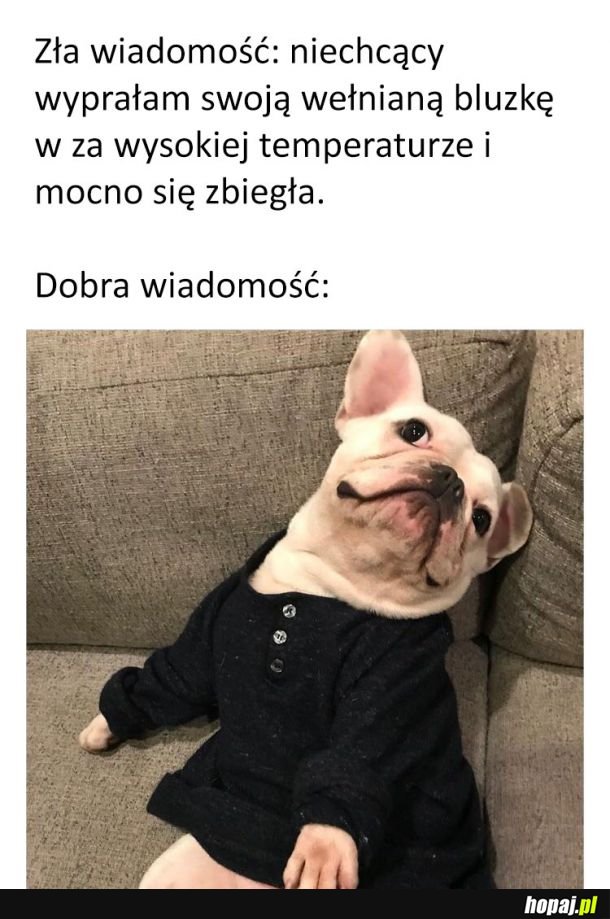 Mam dobrą i złą wiadomość