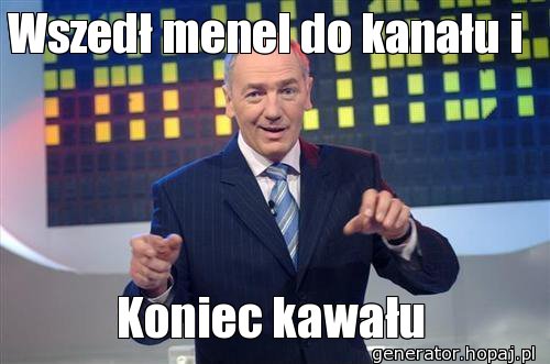 Wszedł menel do kanału i 