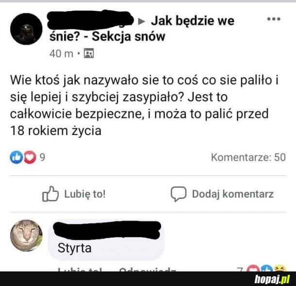 Coś co się paliło