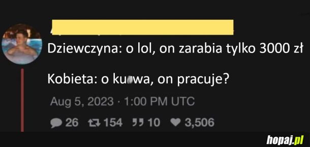 O wow, gość pracuje