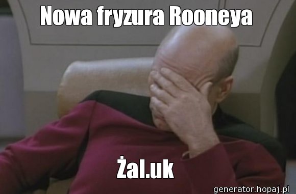 Nowa fryzura Rooneya