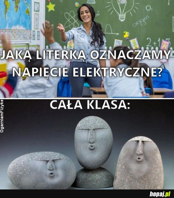 Memowa lekcja fizyki