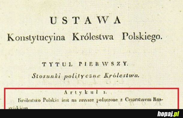 Suwerenność Kongresówki według Grzesia Brauna 