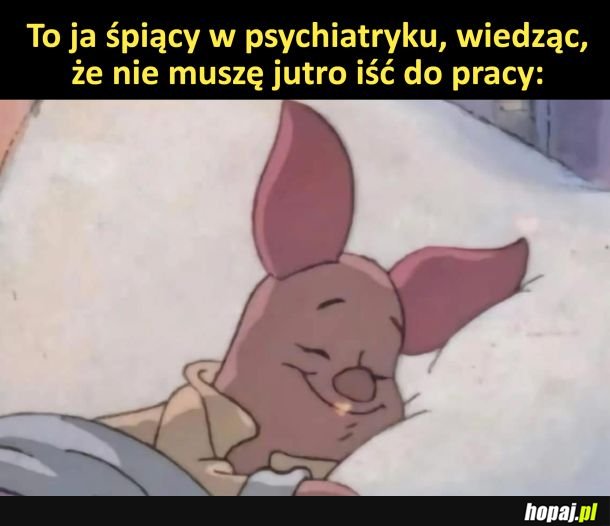 Śpię spokojnie