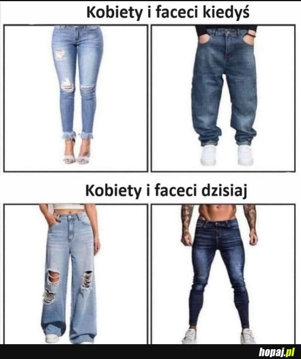 To skręciło w bardzo złą stronę.. Szczególnie moda męska