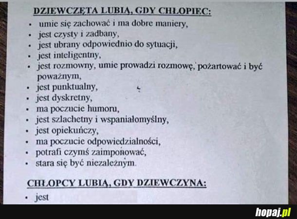 Nie da się ukryć