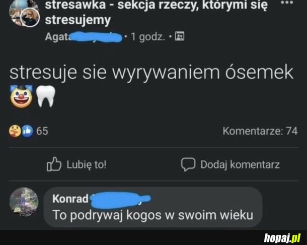 Wyrywanie ósemek