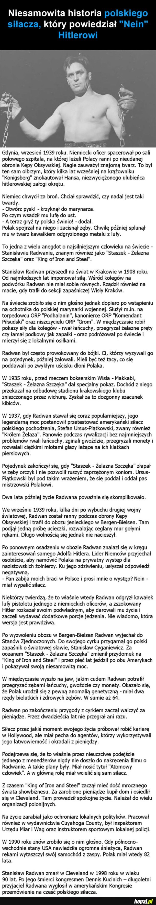 NIESAMOWITA HISTORIA POLSKIEGO SIŁACZA