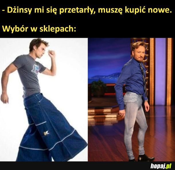 Wybór w sklepach