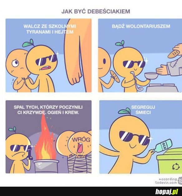 Jak być debeściakiem