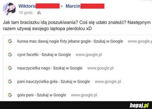 BRACISZEK NIE USUNĄŁ HISTORII