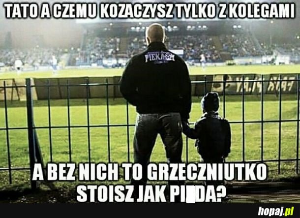 Bo... jestem parówą i pozerem