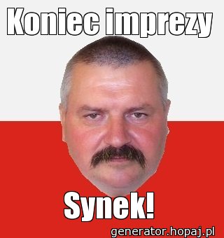 Koniec imprezy