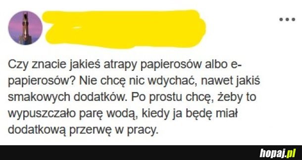 Dodatkowa przerwa.