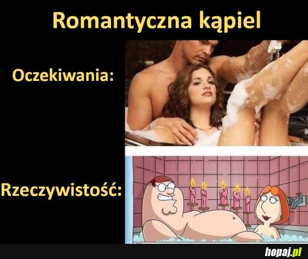 Romantyczna kąpiel