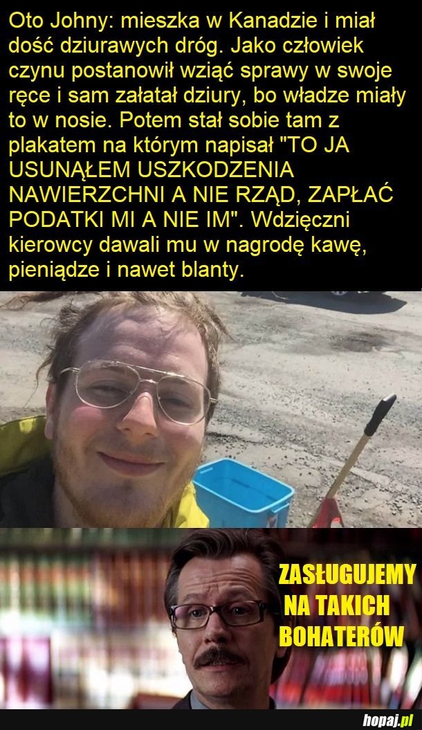 Dziurawe drogi