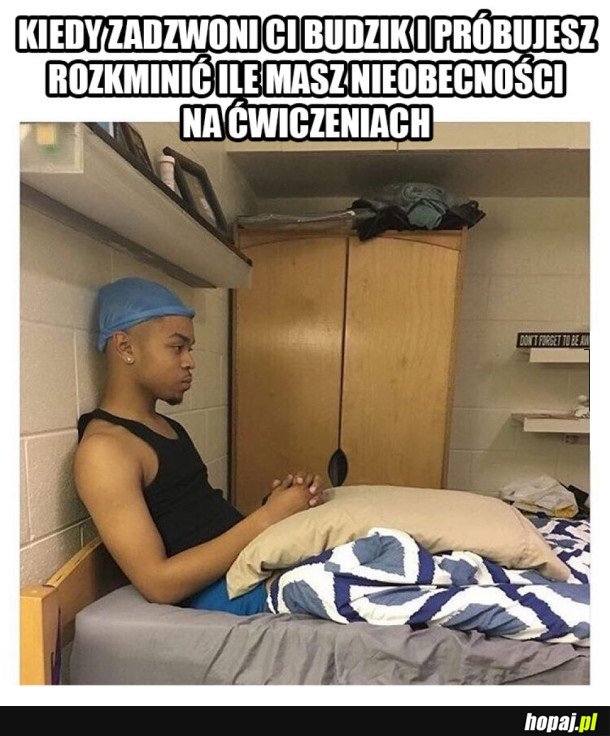 DYLEMAT KAŻDEGO STUDENTA