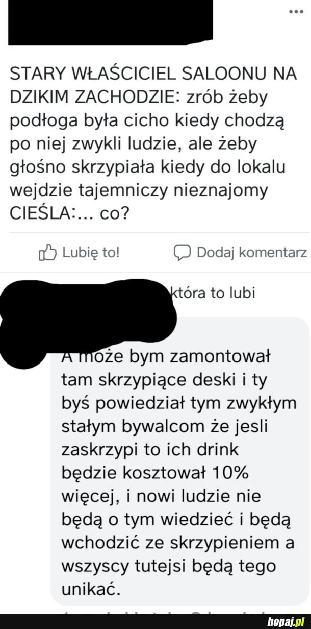 Zlecenie dla cieśli