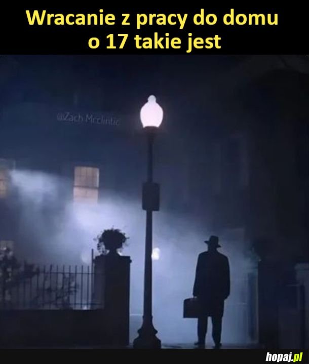 Powrót z pracy