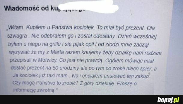Anulowanie zakupu