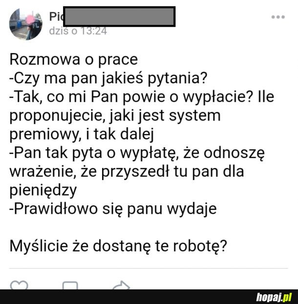 Upadają obyczaje, ludzie chcą pieniędzy za pracę