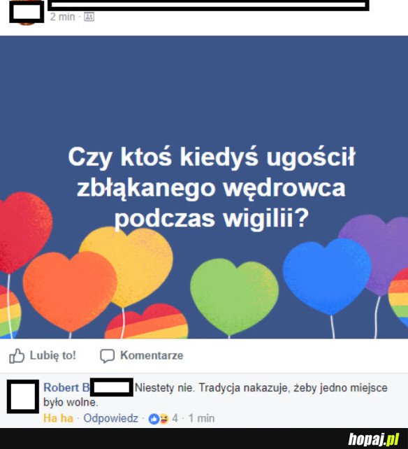 TRADYCJA PRZECIEŻ TAK NAKAZUJE...XDDD