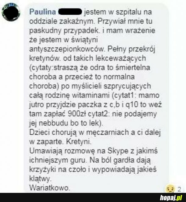 Świątynia antyszczepionkowców 