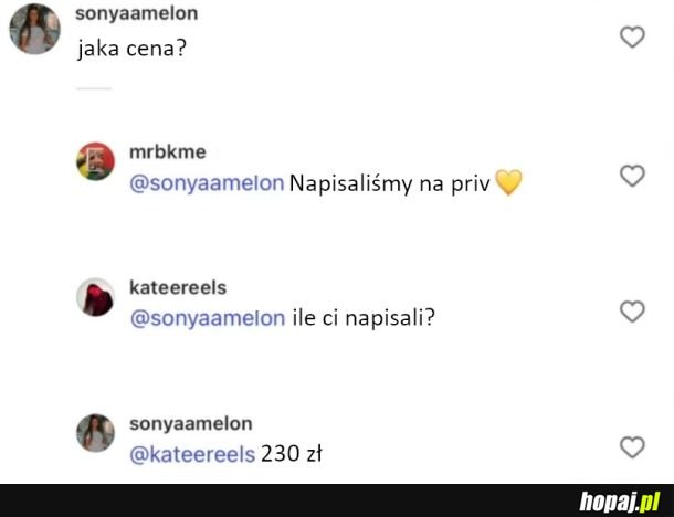Kiedy z ceny próbują robić tajemnicę