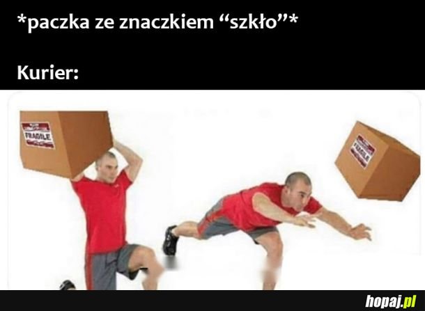 Kurierzy tacy są 