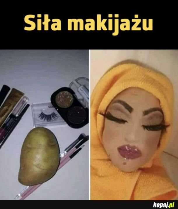 Siła makijażu