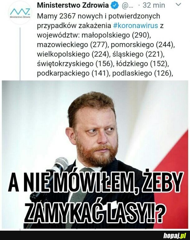 Im dalej w las, tym więcej...